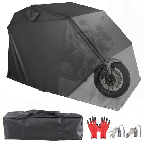 Motorbike bike cover shed - motorbike,