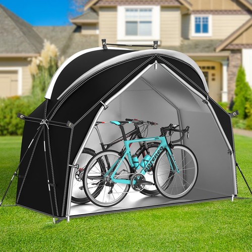 Outdoor bike shed tent - bike,