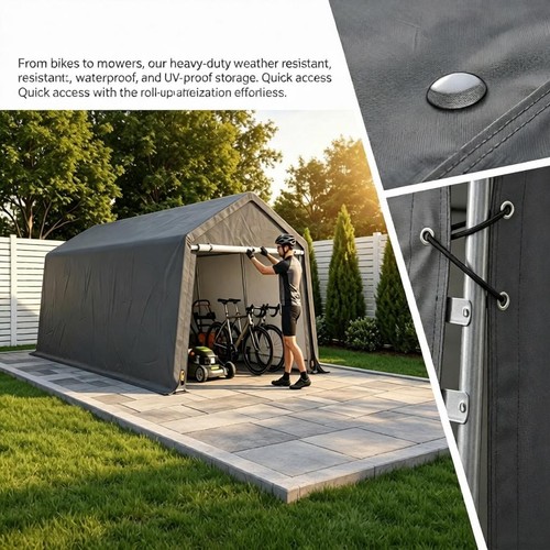 10ft garden storage shed - 6-10ft,