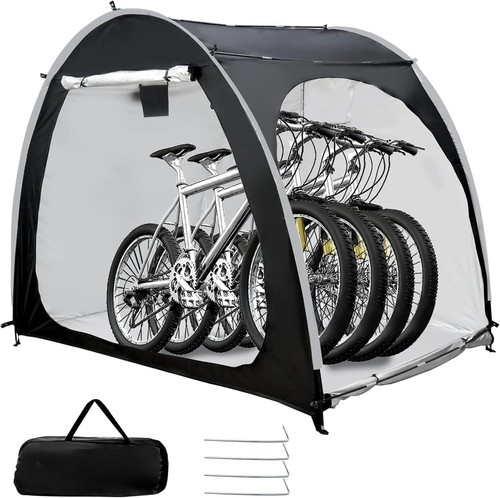 Outdoor bike storage shed - bike,
