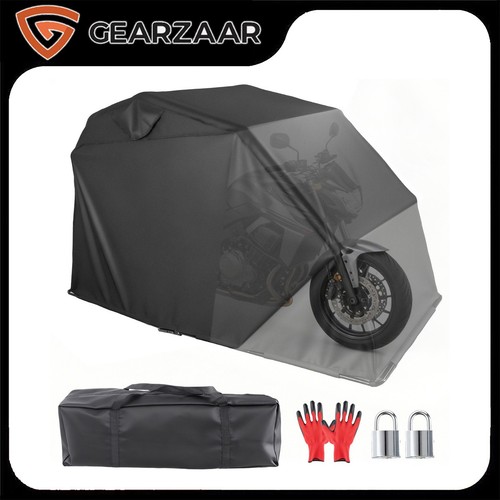 Motorbike bike cover shed - bike,