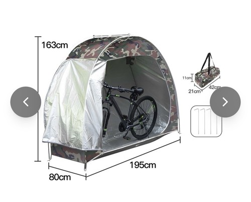 Black outdoor bicycle storage - black,
