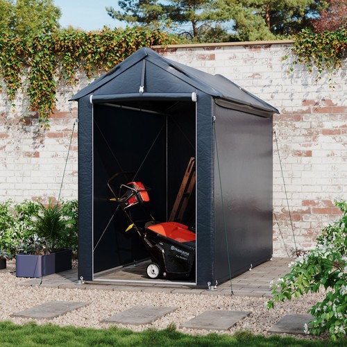 8ft garden storage shelter - x,