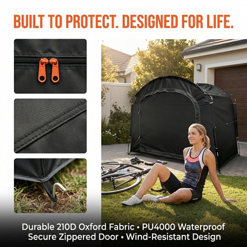 Outdoor portable bike - bike, storage